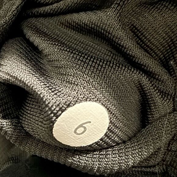 Lululemon Pink & Gray Pink Striped Shorts - Picture 4 of 4